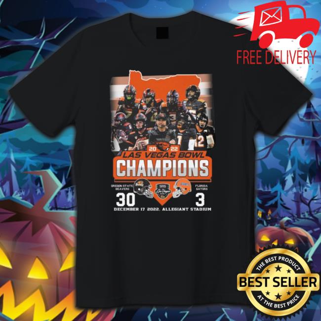 2022 Las Vegas Bowl Champions Oregon State Beavers 30-3 Florida Machup Long Sleeve Shirt