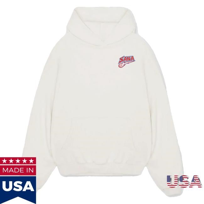 Sana Detroit Clothing Store Ticket Hooded Sweatshirt- Cream SanaDetroit
