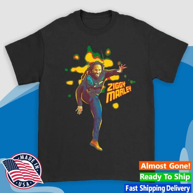 Official Ziggy Marley Merch Store Shop Ziggy Marley Kick T-Shirts