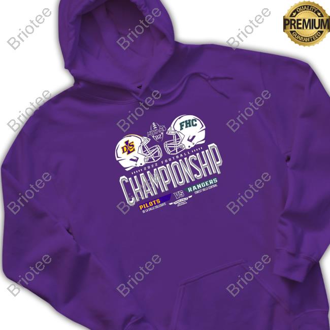 Official De La Salle Collegiate Pilots Vs Forest Hills Central Rangers 2022 Football Championship Tees