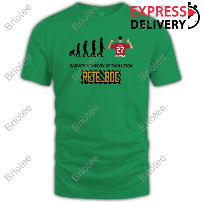 Darwin's Theory Of Evolution Pete Boc T-Shirt Pete Boc Tiktok