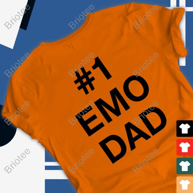 Shirts That Go Hard #1 Emo Dad Long Sleeve T Shirt