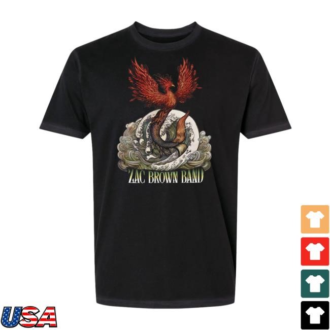 Zac Brown Band Phoenix New Shirt Zac Brown Band Merch