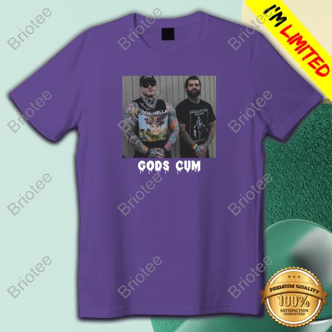 Gifts For Goths Merch Official Gods Cum T-Shirt