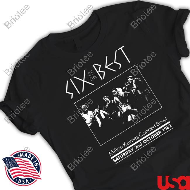 Official Six Of The Best Genesis Band Vintage TShirts