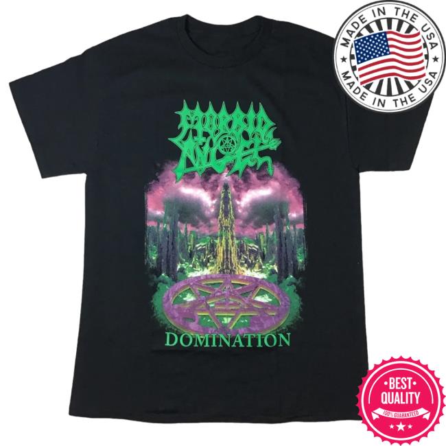 Night Shift Merch Morbid Angel Domination Shirts