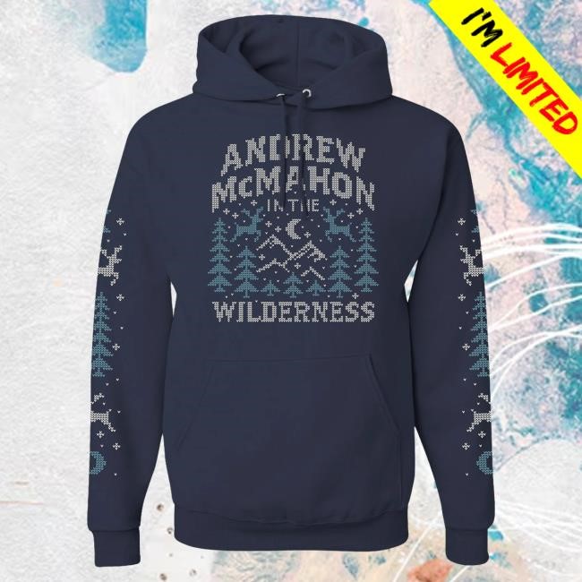 Official Andrew Mcmahon Holiday Popover Hoodie