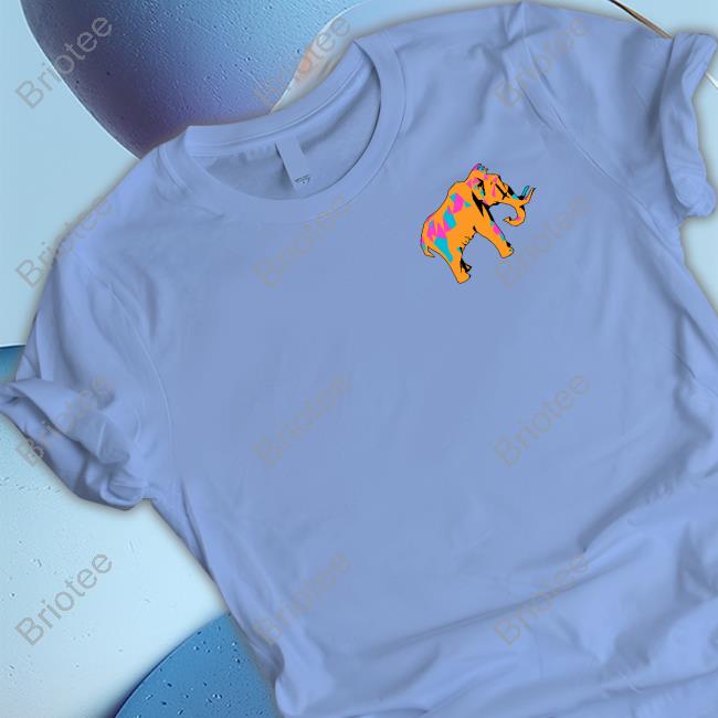 Mammoth Club Tangerine Logo Long Sleeve Shirt