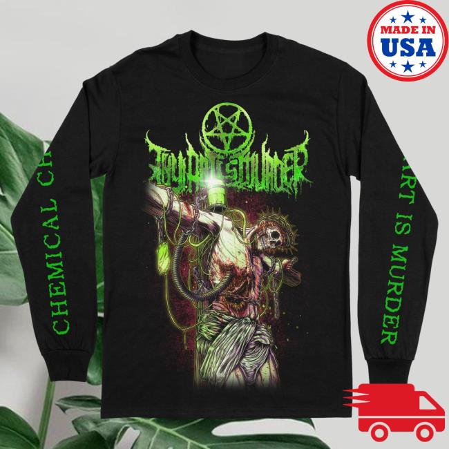 Official Thy Art Is Murder Merch Store Thy Art Is Murder Chemical Christ Long Sleeve Tee Shirt