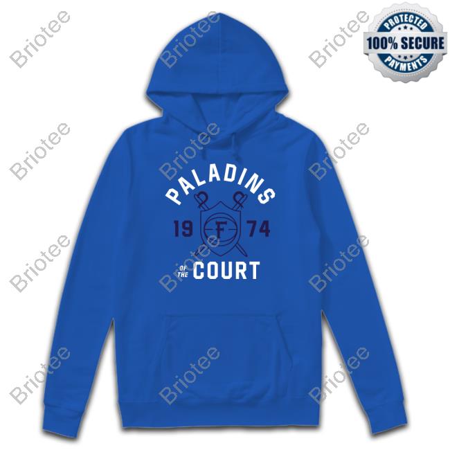 Vintage Furman Paladins 1974 Of The Court Shirt
