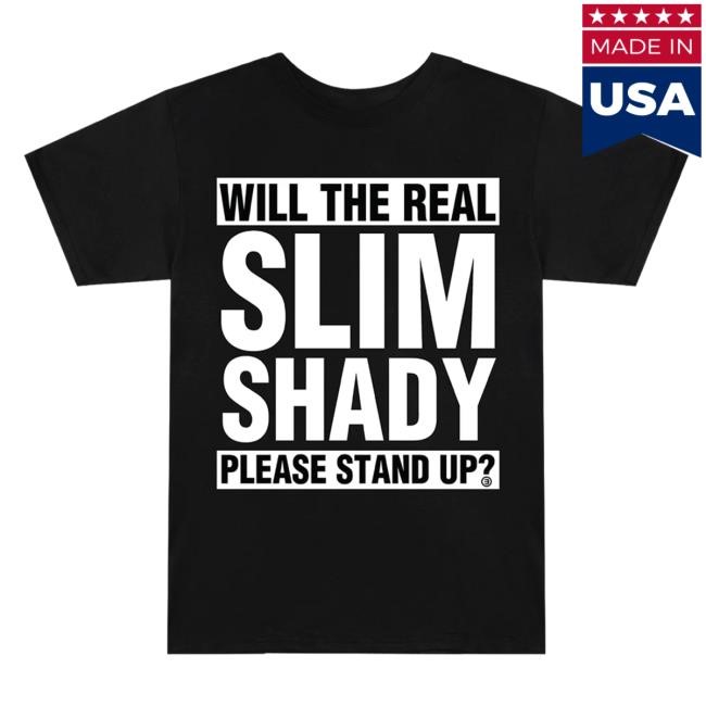 Please Stand Up New T-Shirt - Official Eminem Online Store