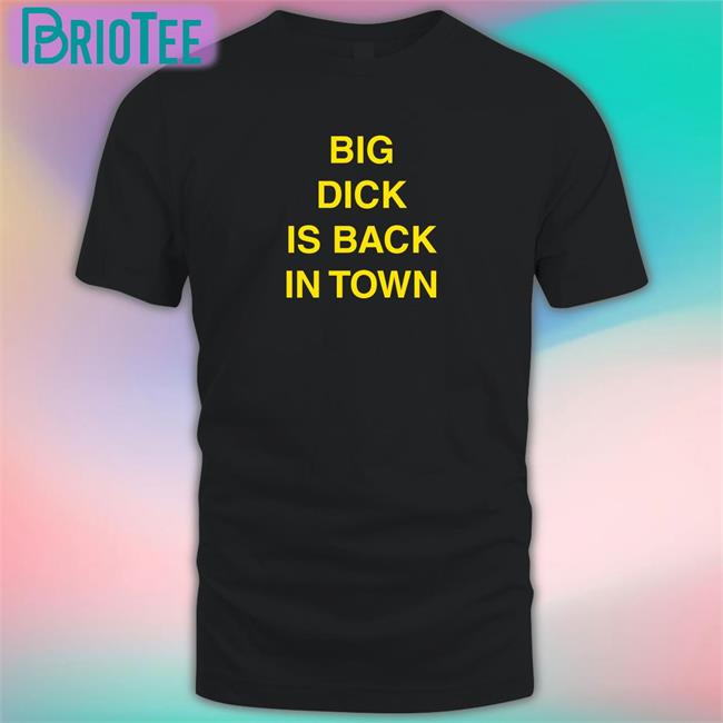 Big Dick Is Back In Town Chishala Chitoshi Jr Sweatshirt