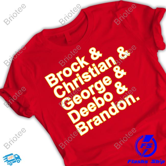 Brock And Christian And George And Deebo And Brandon Hoodie Sweatshirt