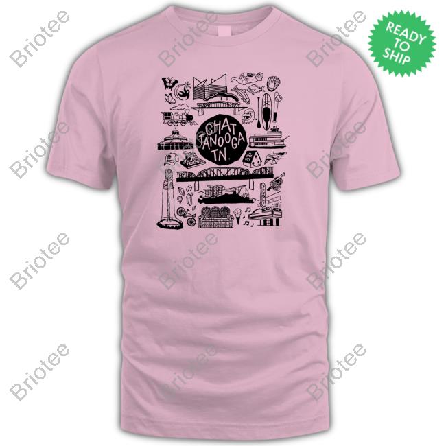 Official Chattanooga Landmarks Tee Shirt