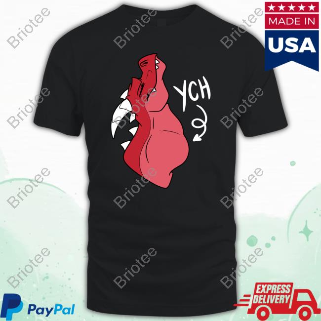 Slosh Dog Dragon Gulp Ych Shirt Red