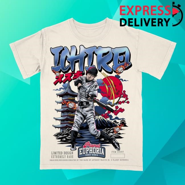 Planet Euphoria Merch Ichiro Suzuki Shirt #/500 – Euphoria Shop