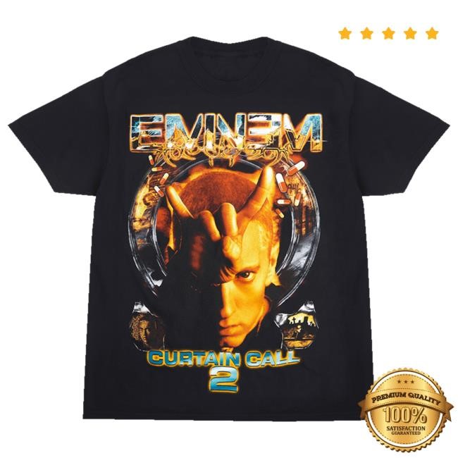 Eminem Curtain Call 2 Short Sleeve Tee – Eminem Store Merch