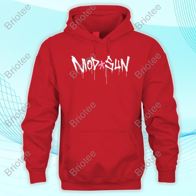 Official Mod Sun Drip Logo Black T Shirts