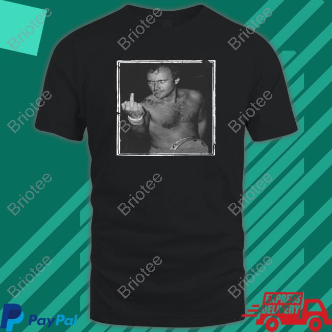 Official Phil Collins Hooded Sweatshirt