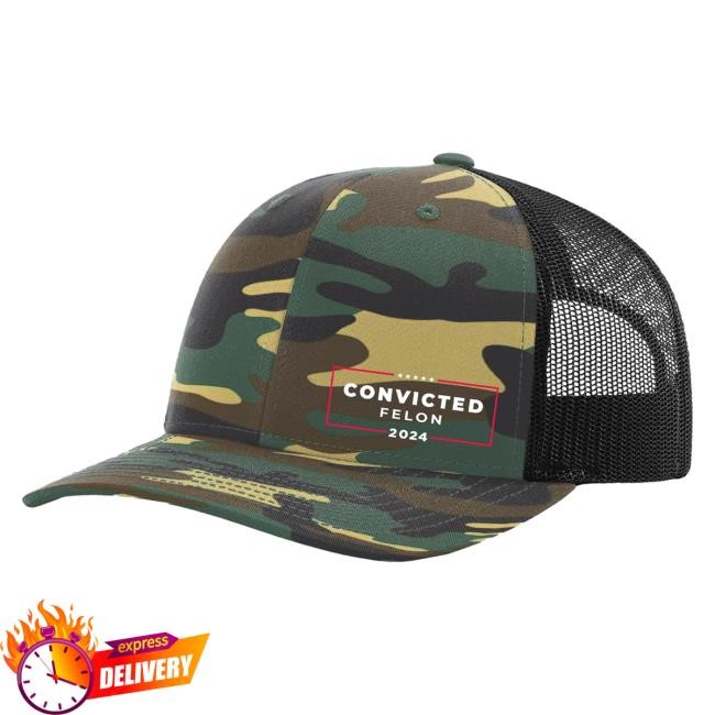 Official Hodgetwins Merch Shop Convicted Felon "Limited Edition" Hat