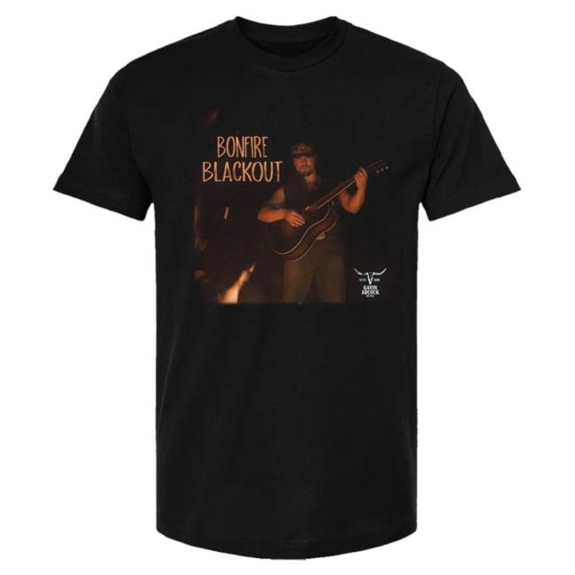 Official Gavin Adcock Merch Store Bonfire Blackout Tee