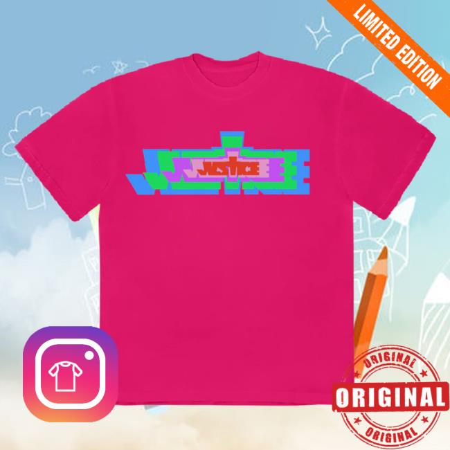 Official Justin Bieber Justice Pink Logo Shirt