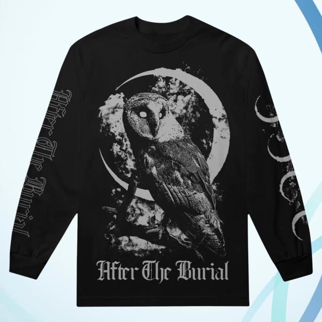 Official After The Burial Merch Nocturnal Black Pullover Sweatshirt