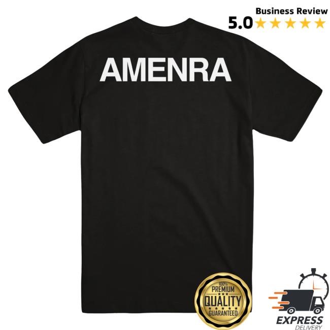 Ritual Era Branca Print Black T Shirt Amenra