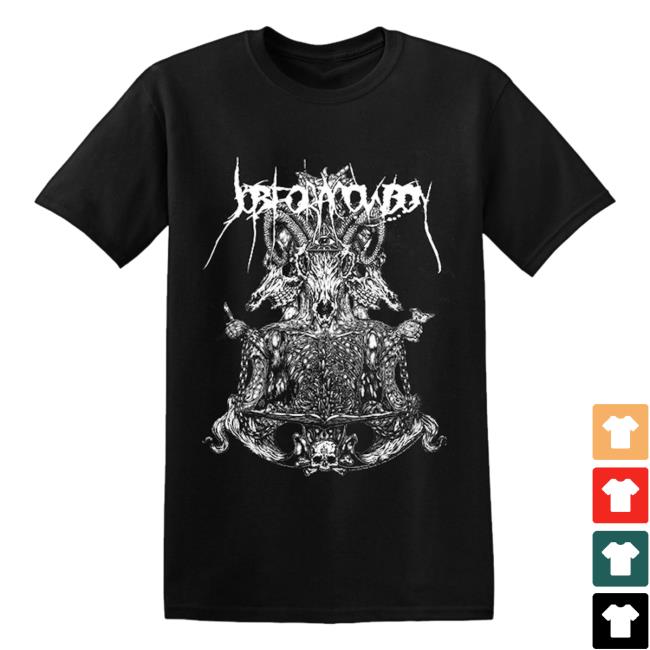 Official MerchBar Job For A Cowboy - 'Illuminating Scriptures' T-Shirt Merch Bar