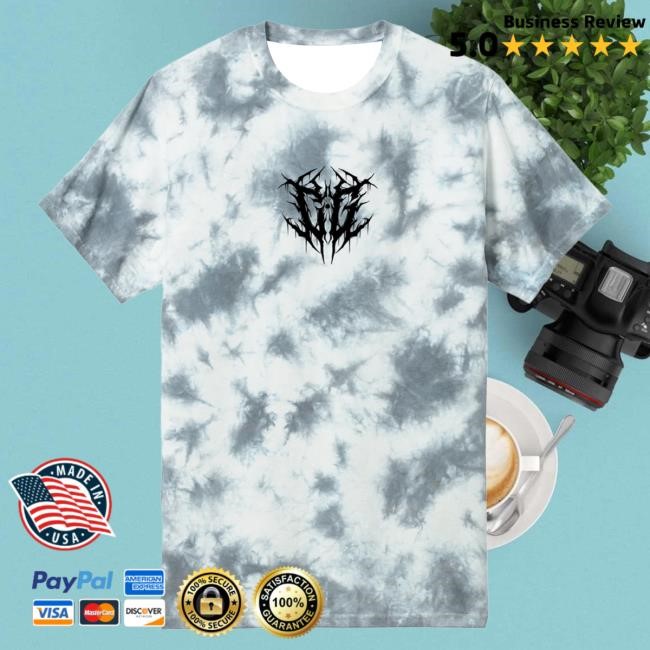 Chelsea Grin Merch Store Chelsea Grin Tie Dye Sigil Tee Grey Tie Dye Small Logo