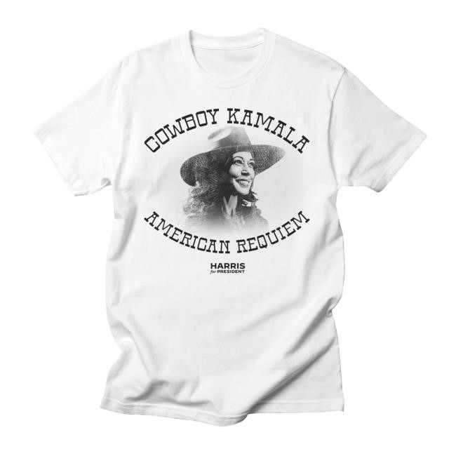Cowboy Kamala Tee Harris For President