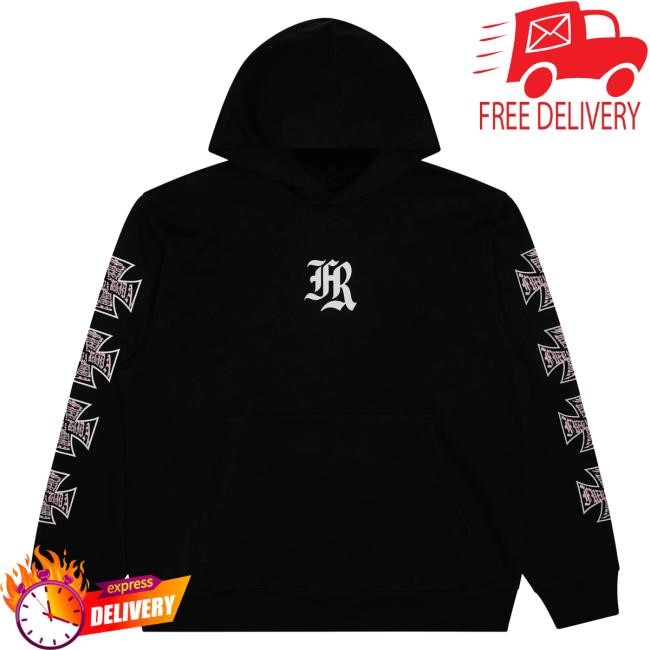 Official Fuerza Regida Merch Store Pink Chopper - Hood Black