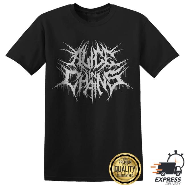 Metal Logo Shirt Alice In Chains