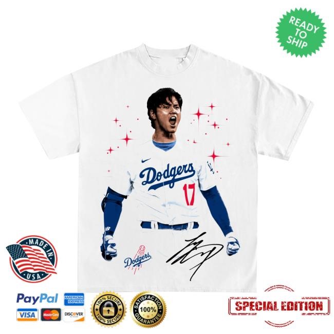 Official Shohei Ohtani Graphic Tee Shirt