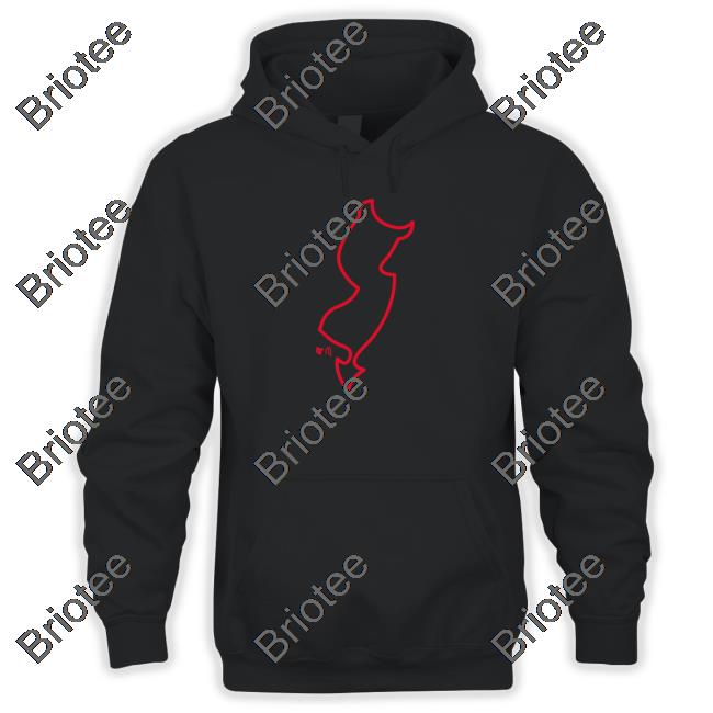 Official New Jersey Neon Tail Hoodie