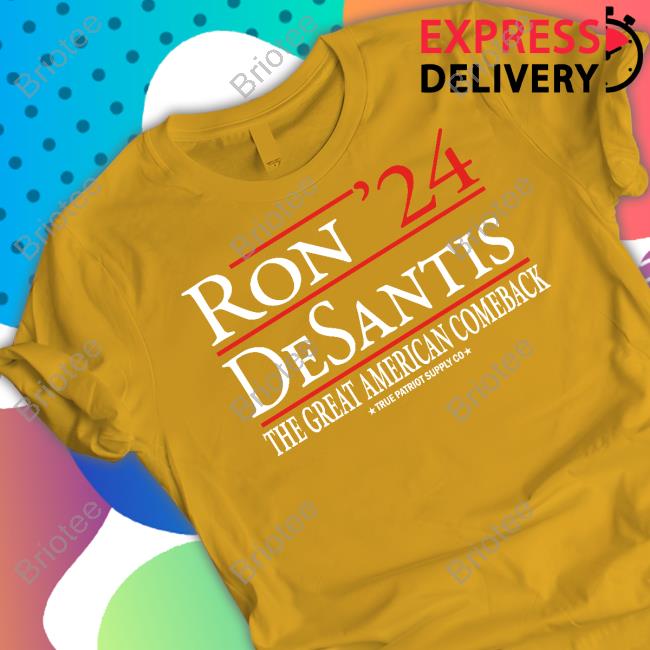 Ron Desantis 2024 The Great American Comeback Hoodie
