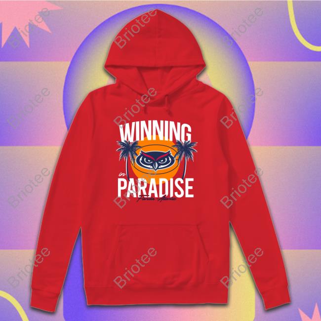 Official Ncaa Homefield FAU Owls Winning Paradise T-Shirt