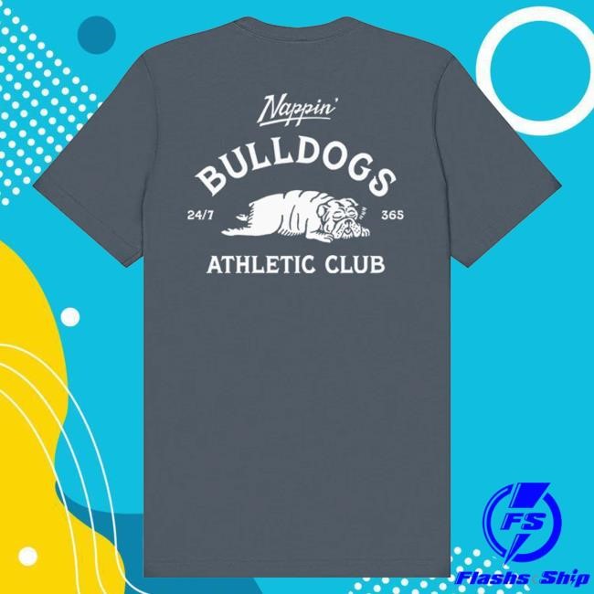 Official Duke And Winston Nappin' Bulldogs Shirt New (Vintage Navy) Duke & Winston