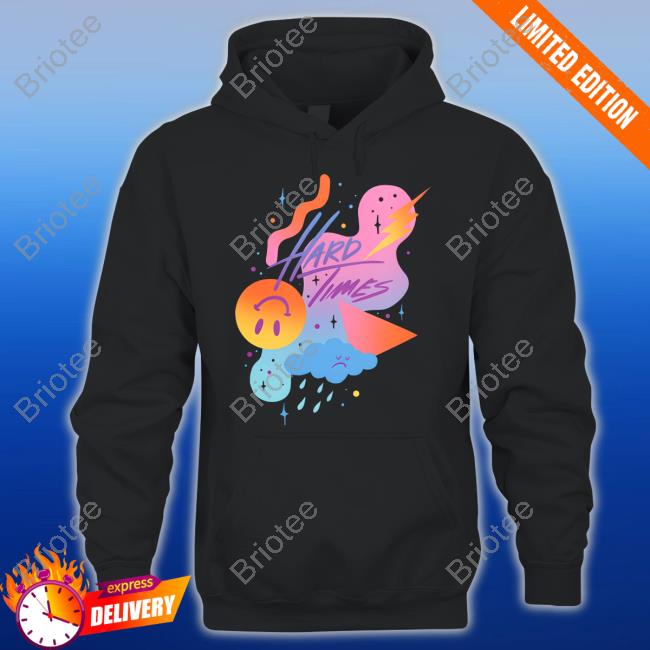 Hard Times Gradient Shapes T Shirt