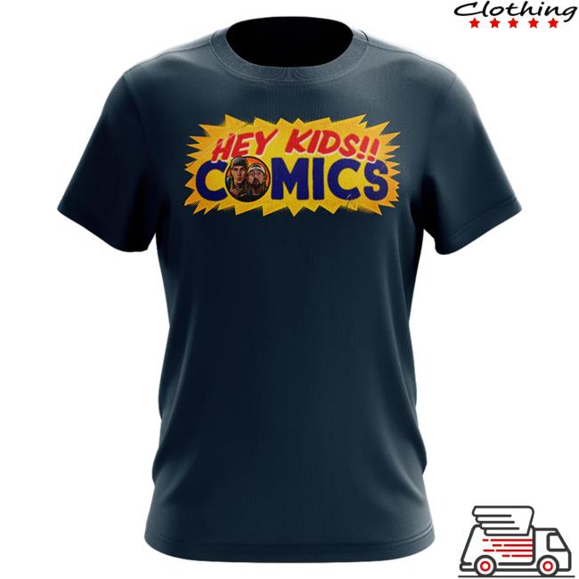 Official Jay and Silent Bob Merch Store "Hey Kids!!" Tees JayandSilentBob