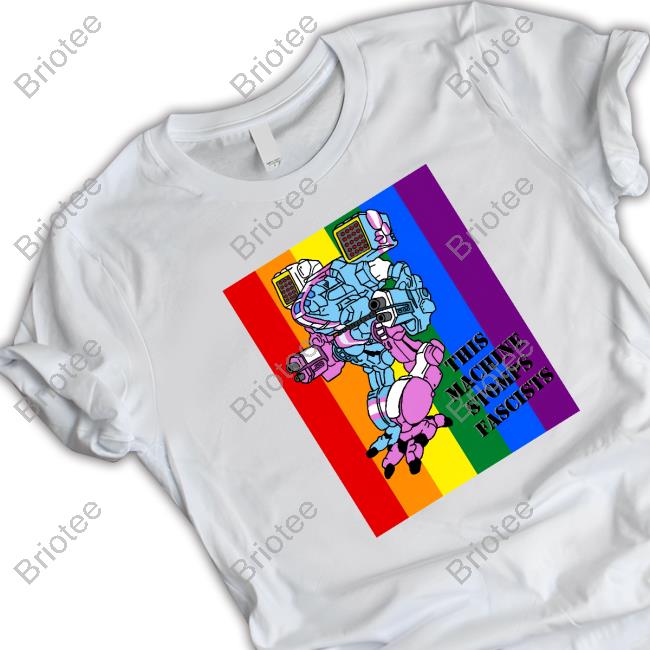 Official Battletech This Machine Stomps Fascists Shirts