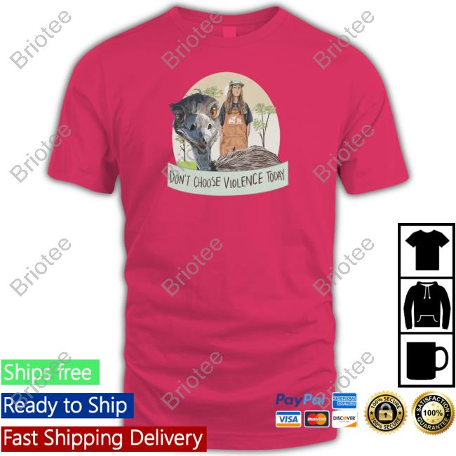 Knuckle Bump Farms Don't Choose Violence Today Tee