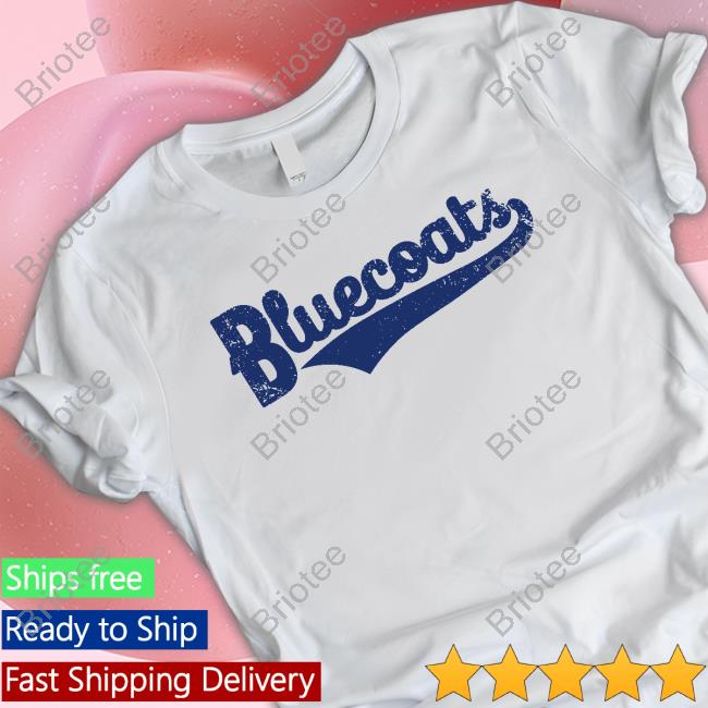 Official Bluecoats White Hoodie Official Bluecoats Merch Bluecoats White Tee Shirt
