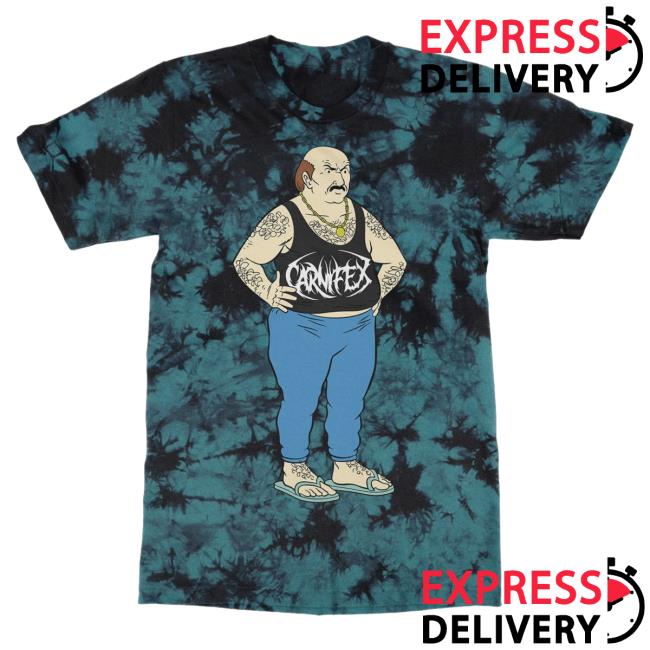 Official Indie Merch Store Carnifex Carl Dye T-Shirt IndieMerchStore