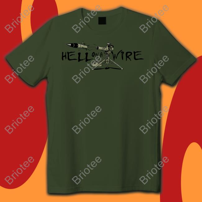 Ryan Mcbeth Merch Hell On A Wire Tee Shirt Bunkerbranding