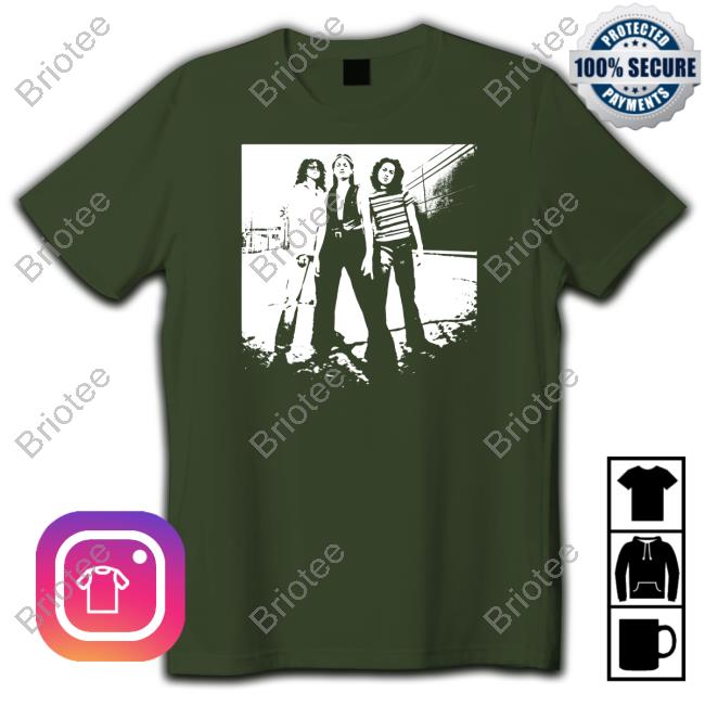 Muna Muna White Photo Green Tee Shirt