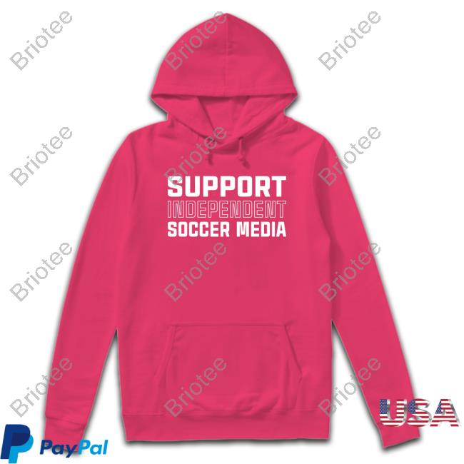 Official David Gass Support Independent Soccer Media Hoodie