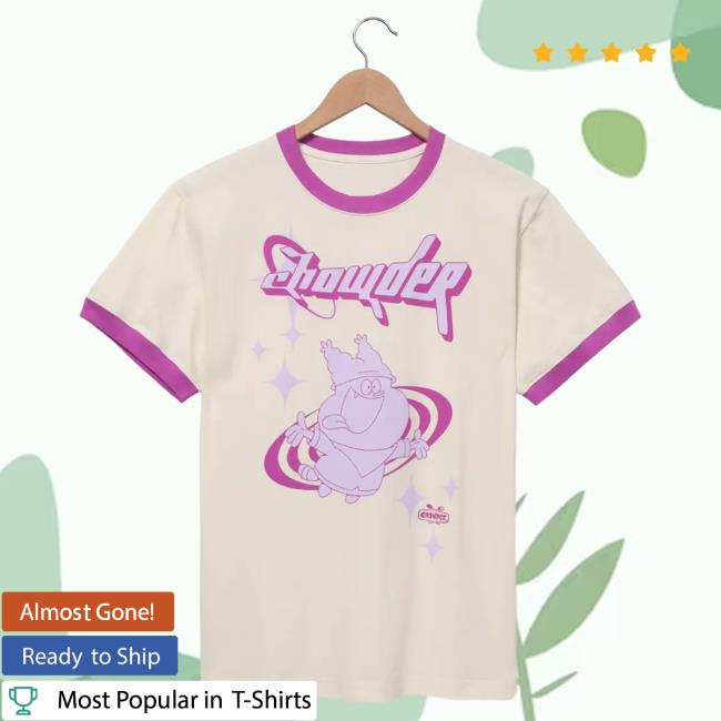 Official Box Lunch Merch Store BoxLunch x Cartoon Network Chowder Tonal Portrait Ringer Shirt Box lunch Clothing Shop