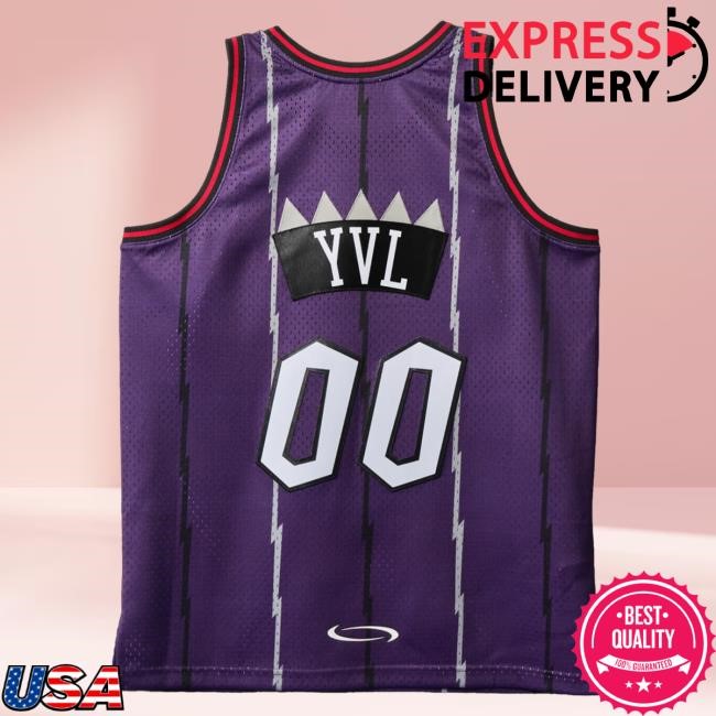 Official Complex Merch Store Shop Playboi Carti NBA Playboi Carti X M&N Jersey Toronto Raptors 1998 - Purple Tees
