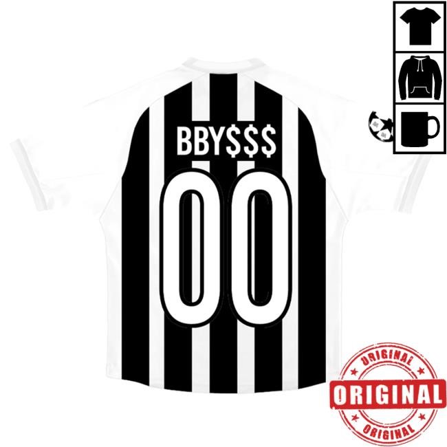 BBY$ Stars & Stripes Futbol Jersey White - DESTROY LONELY Official Store